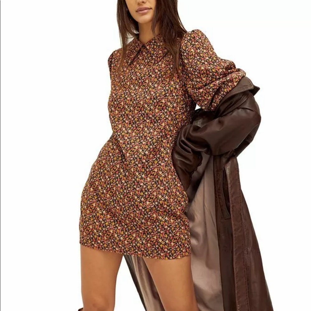 Free People Making Plains Mini Dress